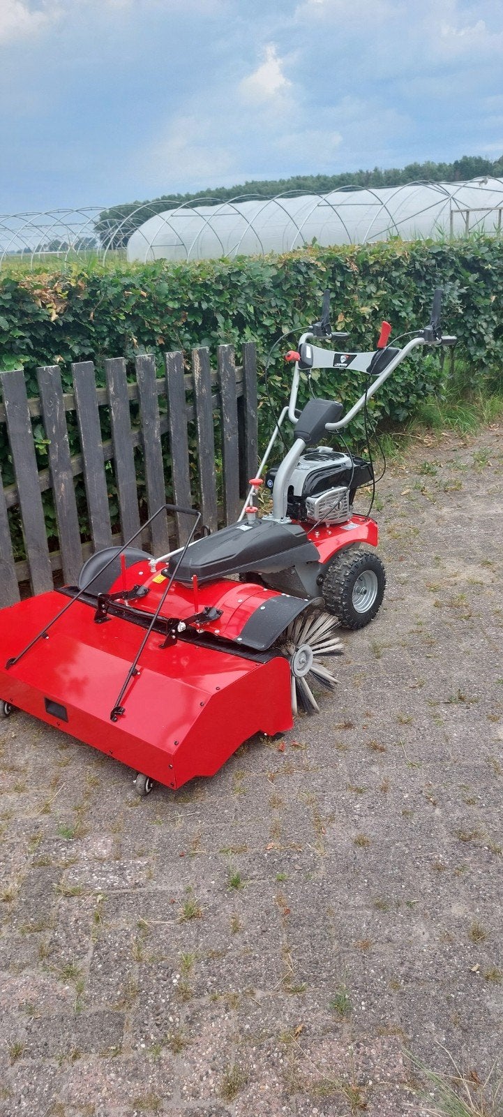 Jansen MKB-500 veegmachine met sneeuwschuif, Ophalen, Zo goed als nieuw, Jansen