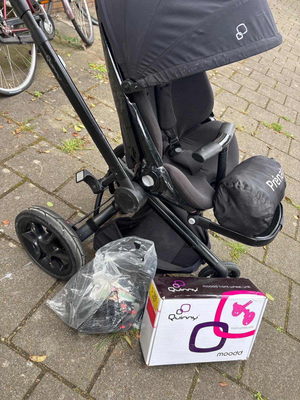 Quinny mood kinderwagen met slaapzak, Ophalen of Verzenden, Gebruikt