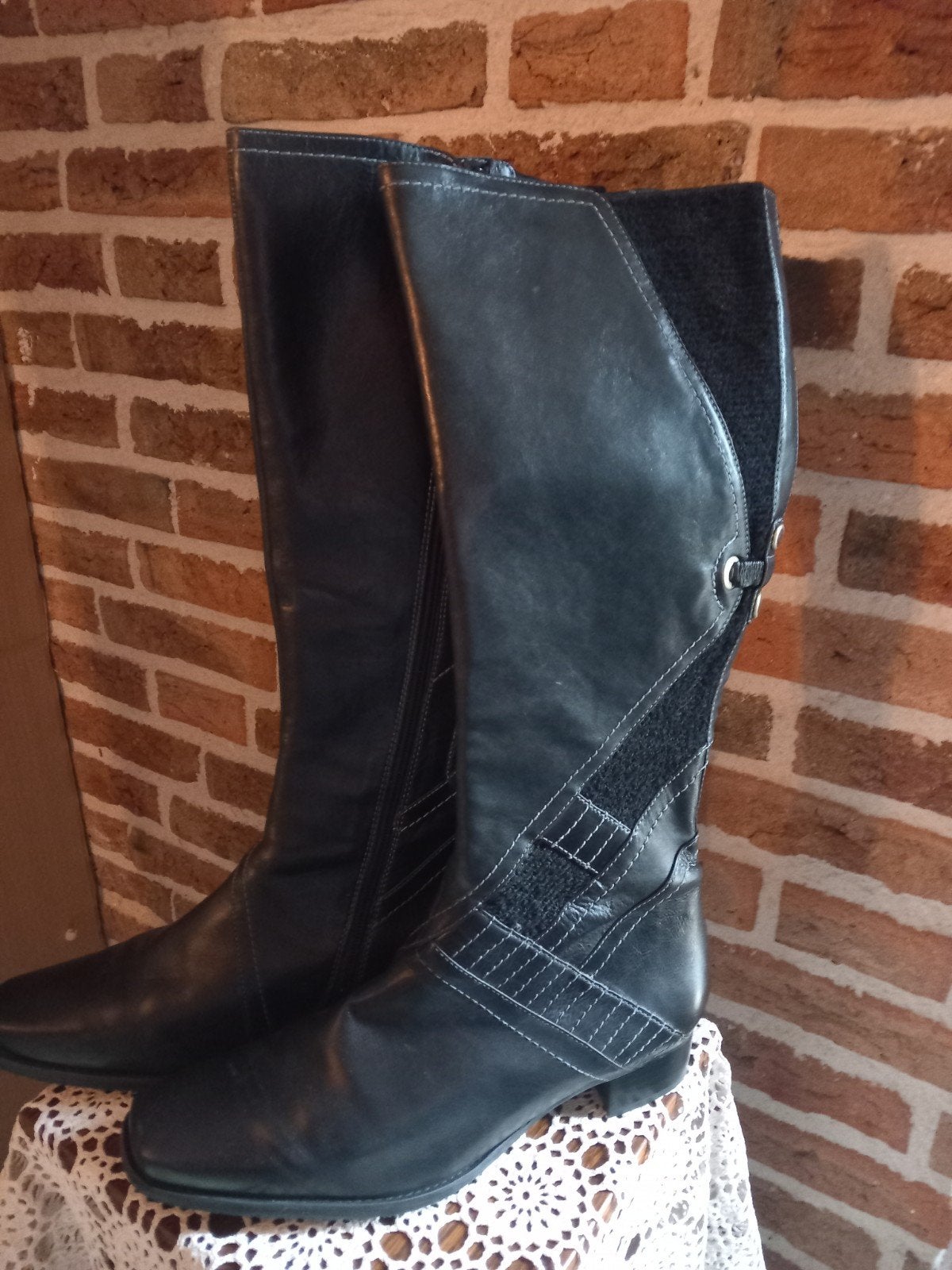 Zwarte dames laarzen van Verhulst maat: 7.5, Kleding | Dames, Schoenen, Hoge laarzen, Zwart, Verhulst, Ophalen of Verzenden