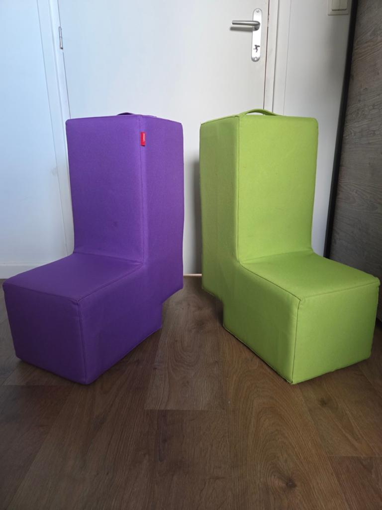 Lummel Laxxer kinderstoelen - 2 stuks, Ophalen of Verzenden, Stoel(en)