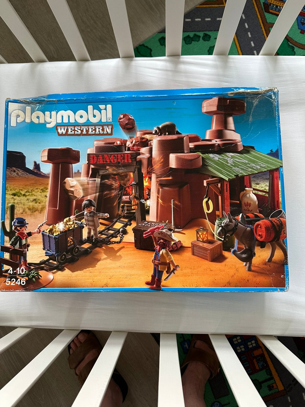 Playmobil western 5246, Gebruikt, Complete set, Overige typen, Ophalen of Verzenden
