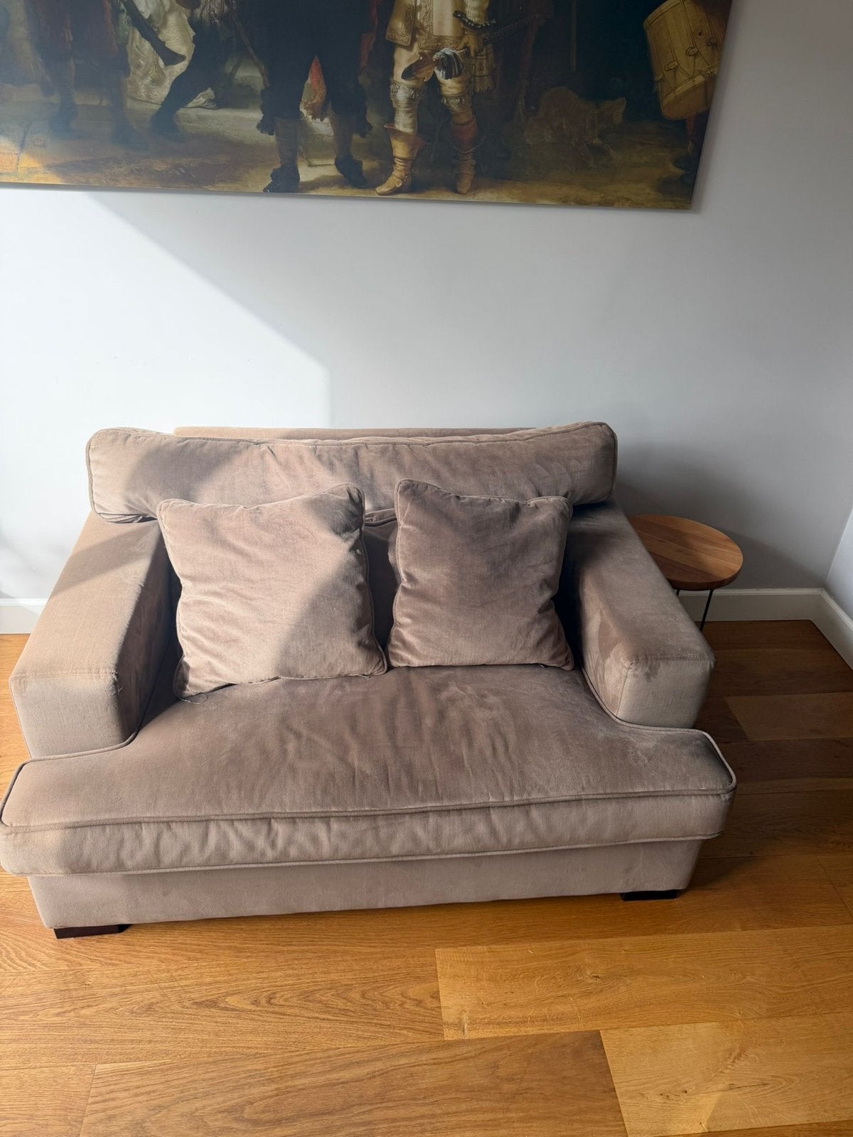 Loveseat en 3-zits bank van Rofra Home, Gebruikt, Driepersoons, 75 tot 100 cm, Ophalen of Verzenden