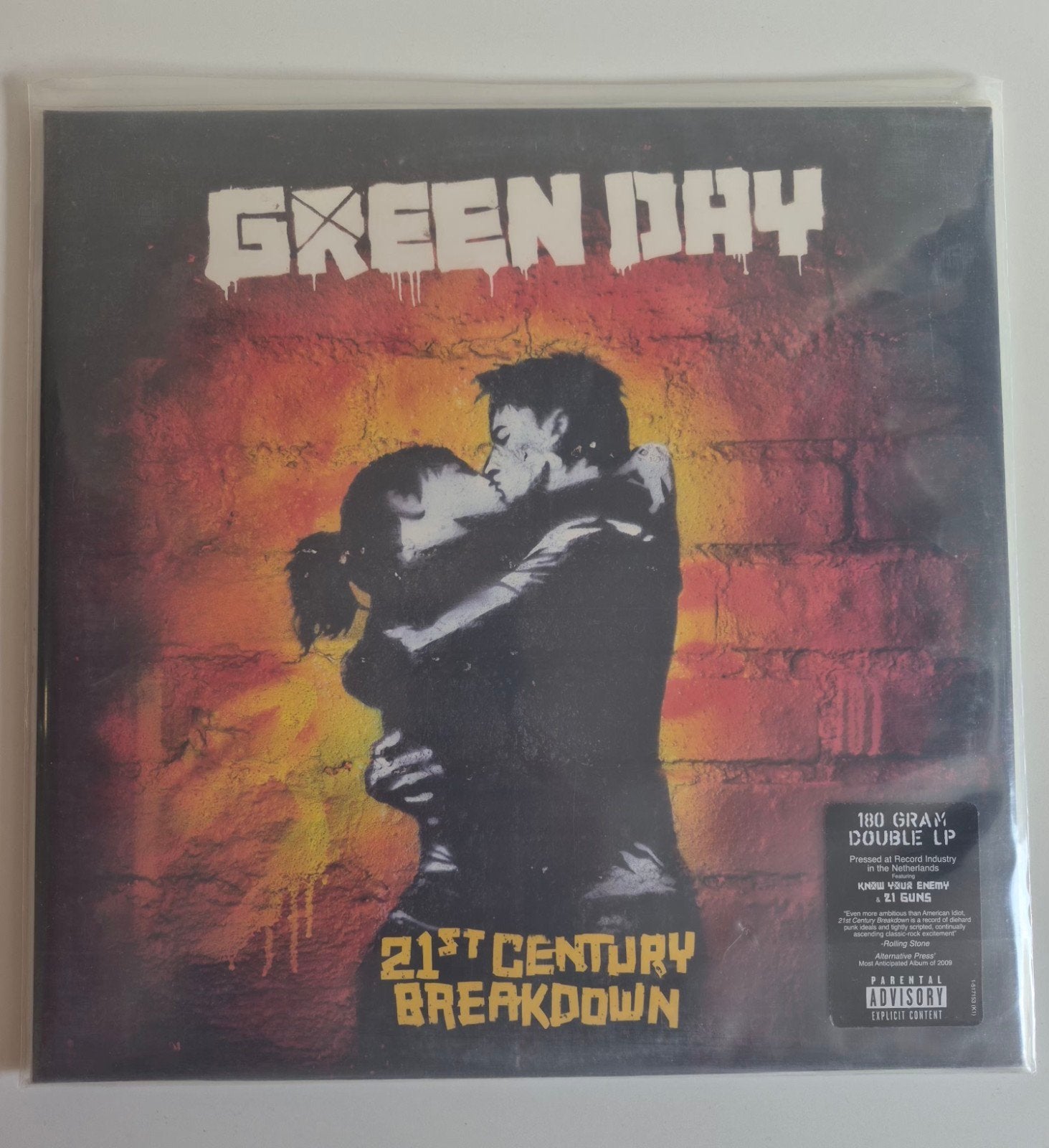 green day- 21st century 2009 dubbel 180 grams lp's orgineel, Ophalen of Verzenden, Zo goed als nieuw, Overige formaten, Poprock