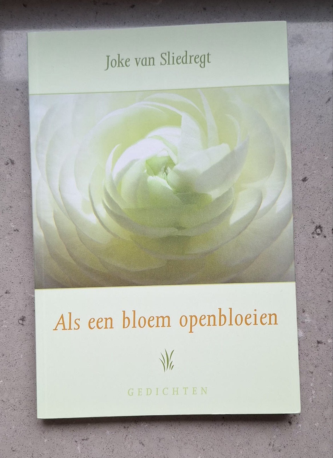J. van Sliedregt - Als een bloem openbloeien, Ophalen of Verzenden, Nieuw, J. van Sliedregt