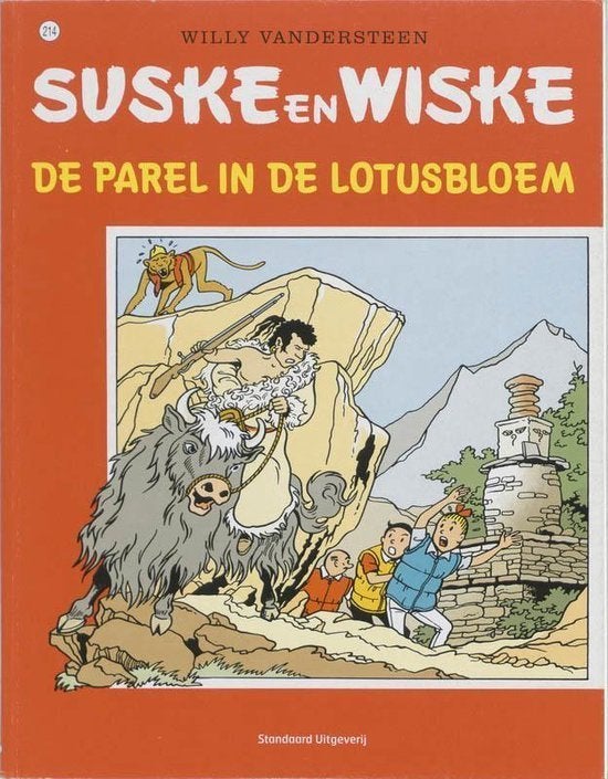 Suske en Wiske De Parel In De Lotusbloem BOEK 9789002156670, Eén stripboek, Ophalen of Verzenden, Gelezen, Willy Vandersteen e.a.