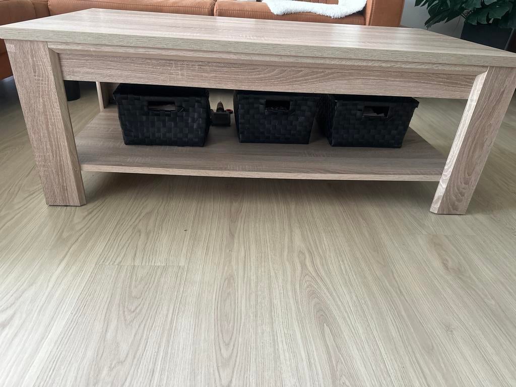 Salontafel Jysk - 120x60x45cm - Lichte beschadiging, Ophalen, 100 tot 150 cm, 50 tot 100 cm, Zo goed als nieuw