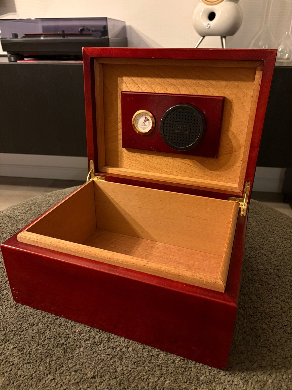 Humidor hoge kwaliteit, Ophalen of Verzenden, Zo goed als nieuw, Tabaksdoos of Verpakking