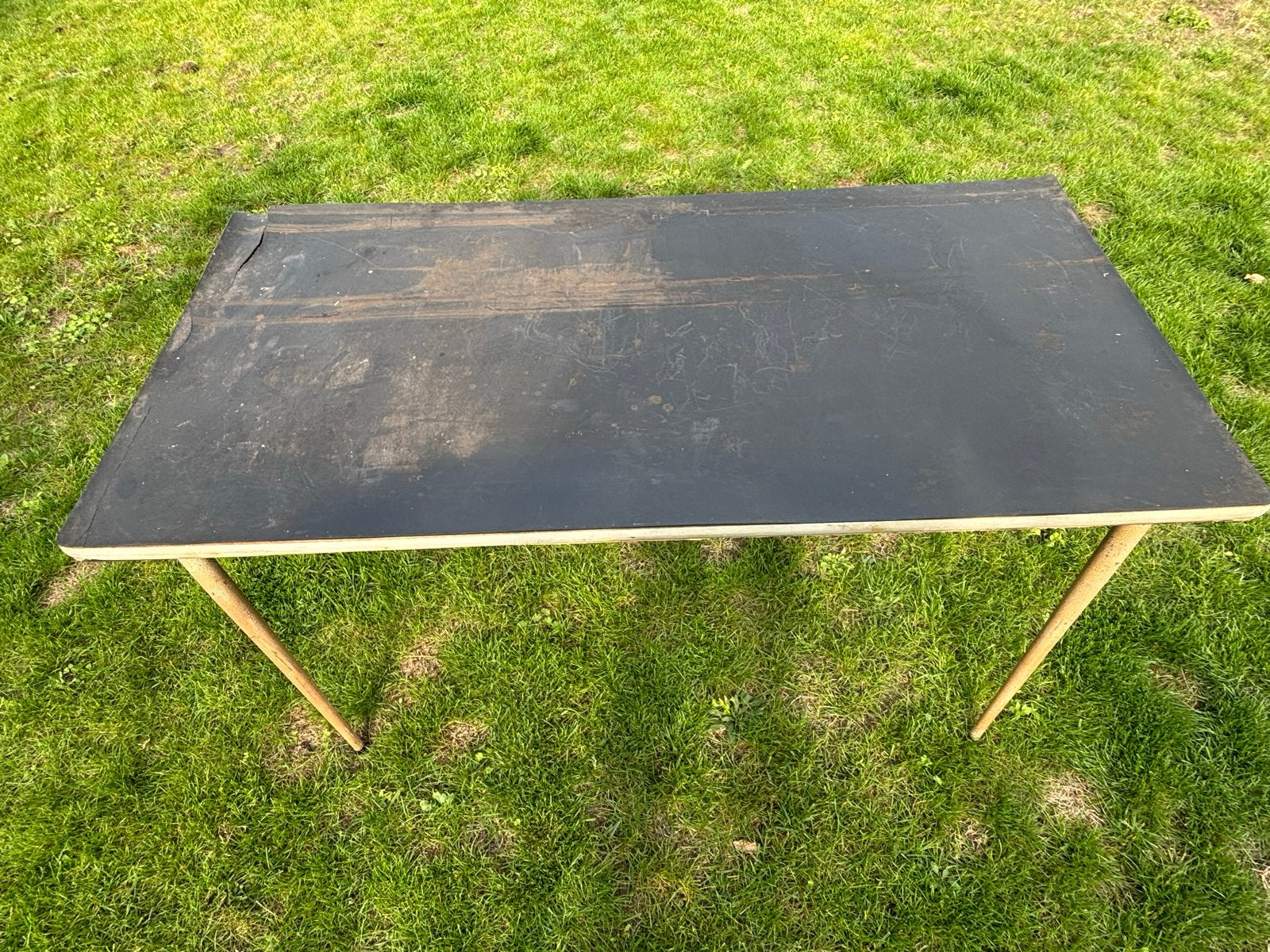 Metalen tafel, Ophalen of Verzenden