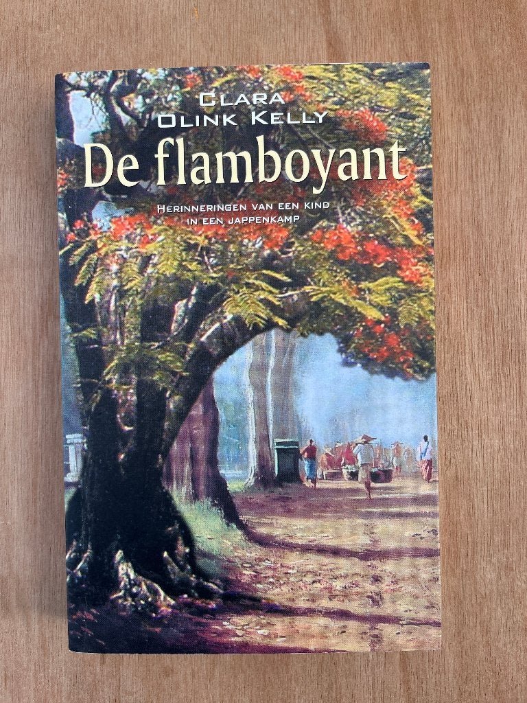 De flamboyante: Herinneringen uit een Jappenkamp, Ophalen of Verzenden, Zo goed als nieuw, Clara Olink Kelly, Nederland