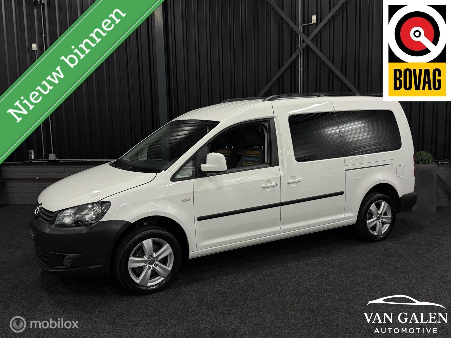Volkswagen Caddy Maxi 1.2 TSI 7P Airco|Navi|Grote Beurt✅, Voorwielaandrijving, 12 maanden, 15 km/l, Gebruikt