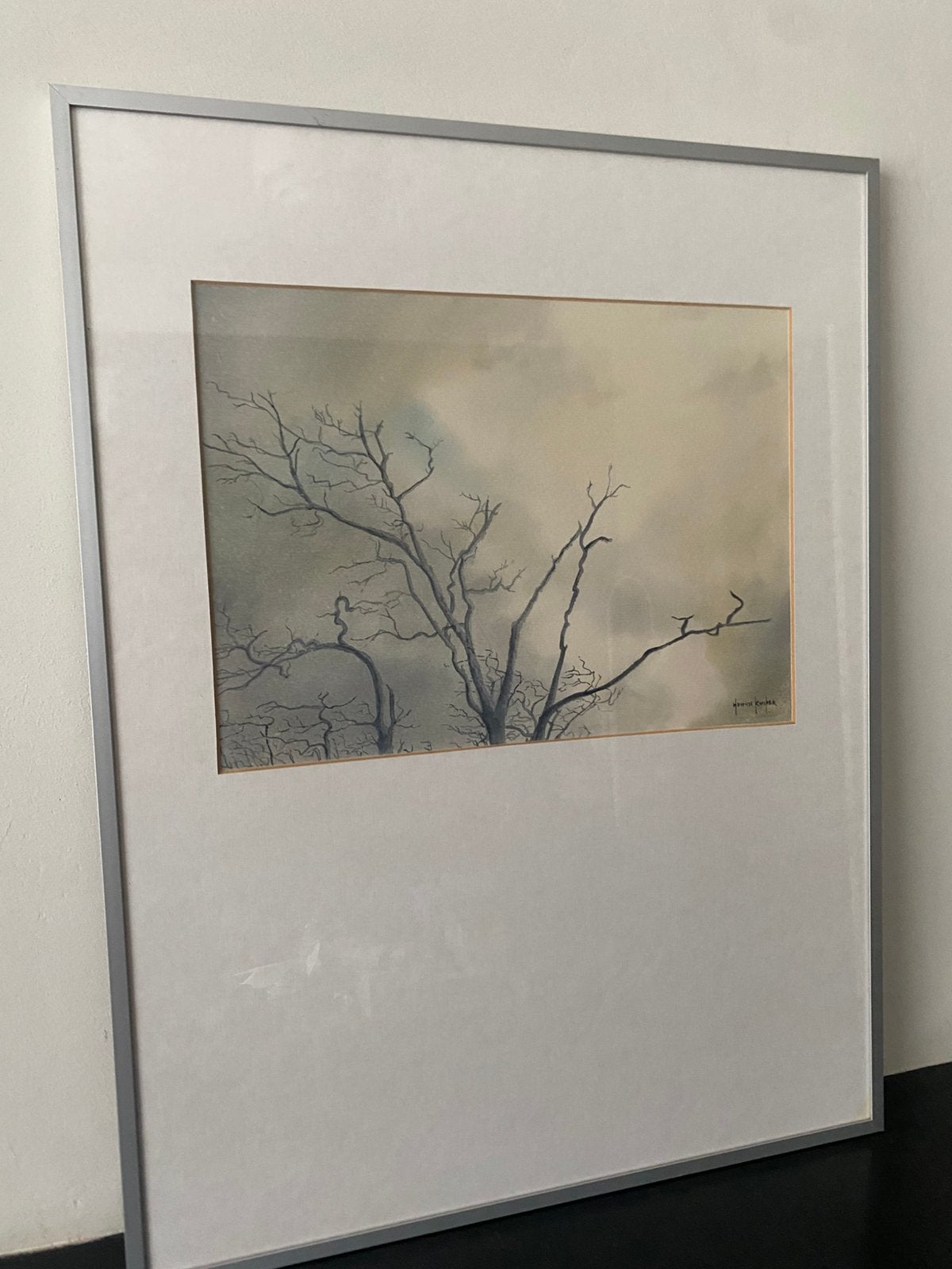 Mooie aquarel van Hennie Kuiper, Antiek en Kunst, Ophalen of Verzenden, Aquarel