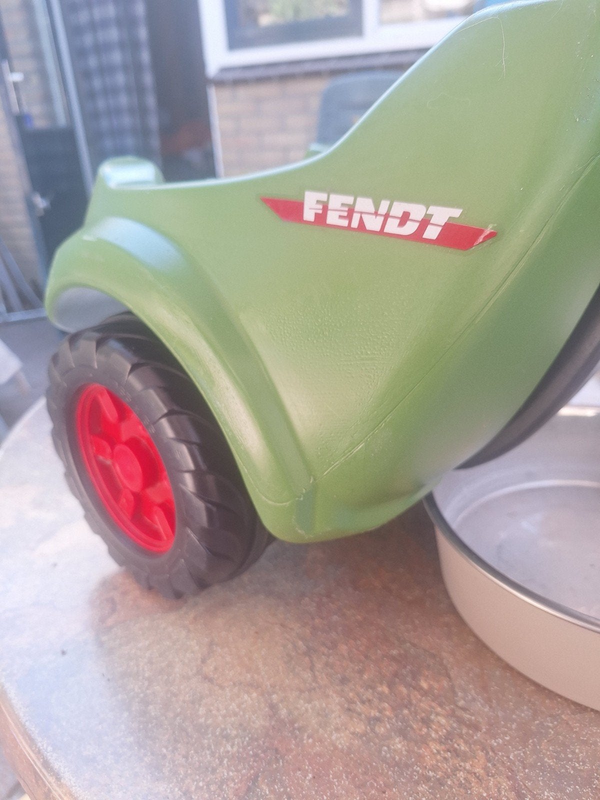 fendt traptractor looptractor aanhanger, Kinderen en Baby's, Speelgoed | Buiten | Voertuigen en Loopfietsen, Ophalen, Zo goed als nieuw