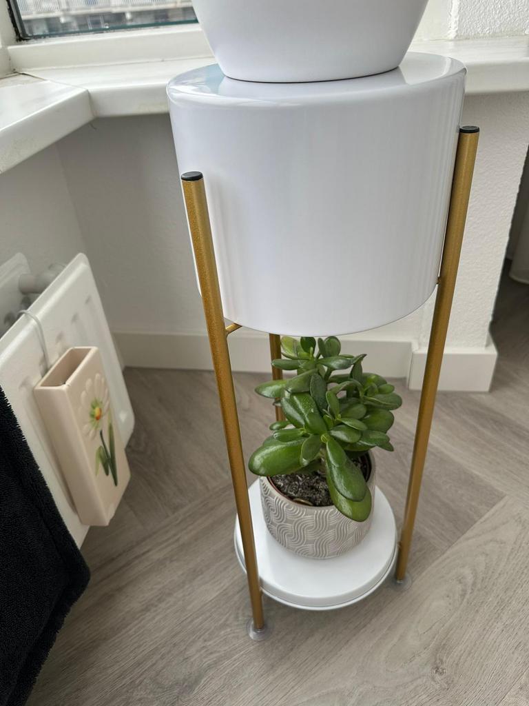 Kruk en tafel, Ophalen of Verzenden, Zo goed als nieuw, Rond, Minder dan 30 cm
