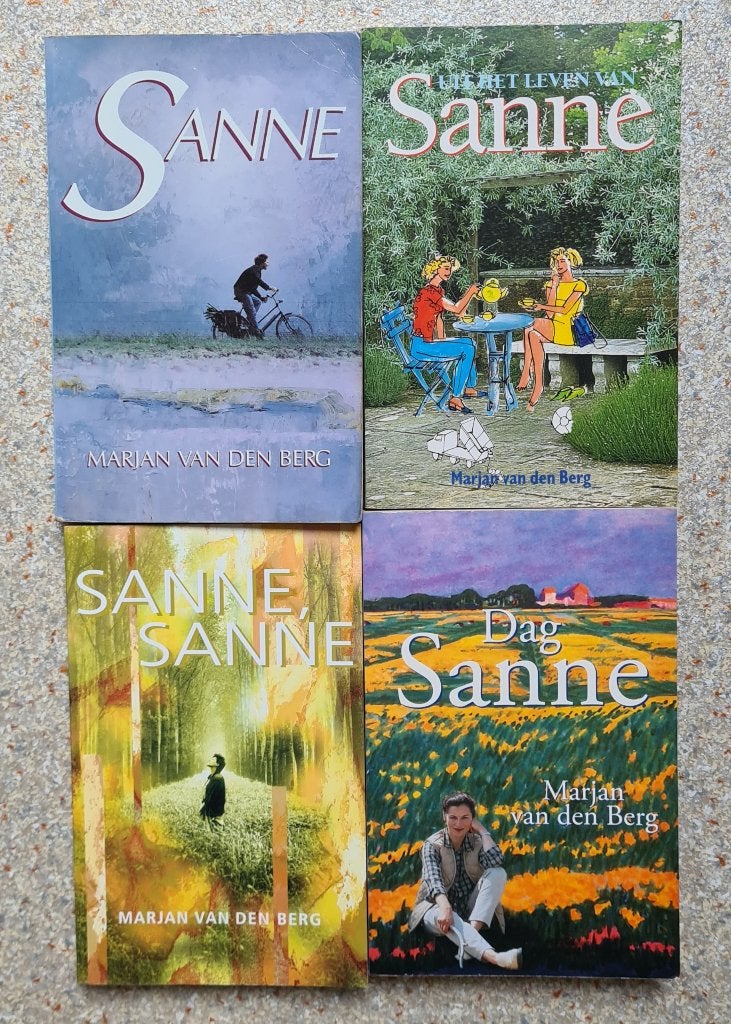Marjan van den Berg - Complete Sanne Serie (18 boeken), Ophalen, Gelezen, Marjan van den Berg, Nederland