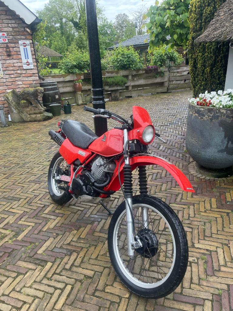 Honda XL500R 1982 met kenteken, Motoren