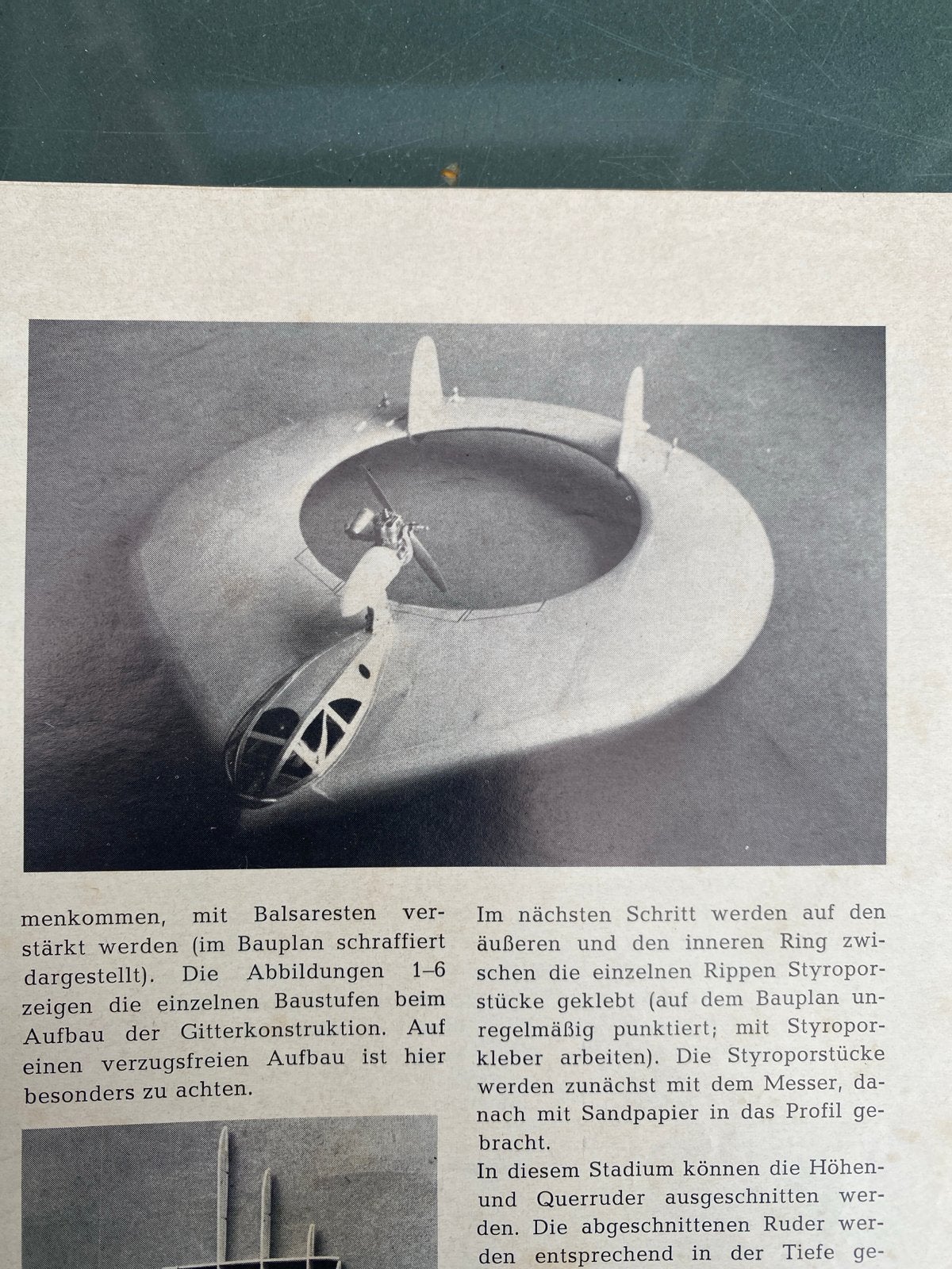 Bouwtekening Experimenteel Ringvleugel Vliegtuig, Ophalen of Verzenden, Gebruikt, Vliegtuig, Overige merken