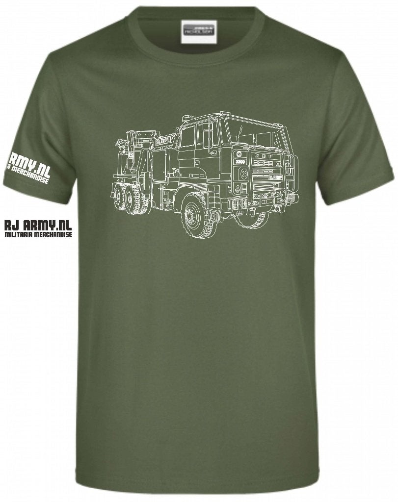 DAF YBZ 3300 bergingstruck, Verzamelen, Militaria | Algemeen, Ophalen of Verzenden, Overige soorten, Overige gebieden, Kleding of Schoenen
