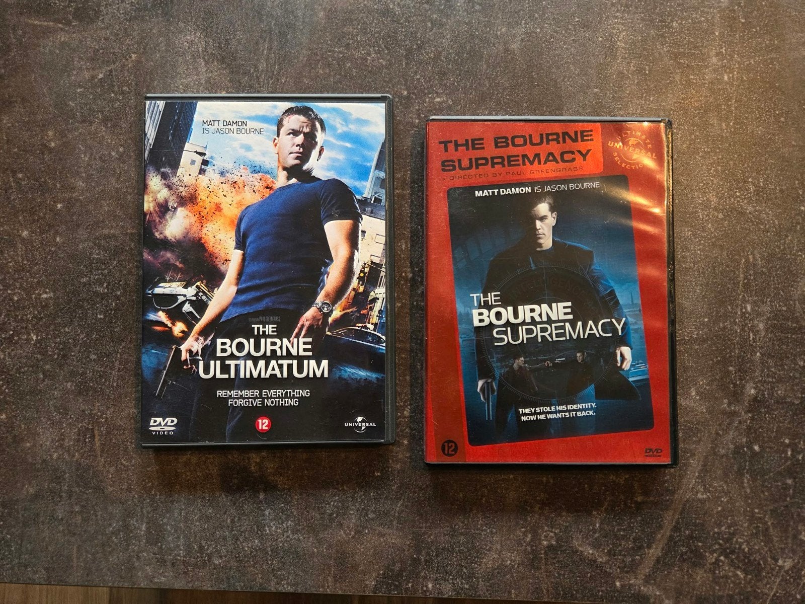The Bourne Ultimatum & The Bourne Supremacy DVD set, Nederlands, Actie, Ophalen of Verzenden, Vanaf 12 jaar