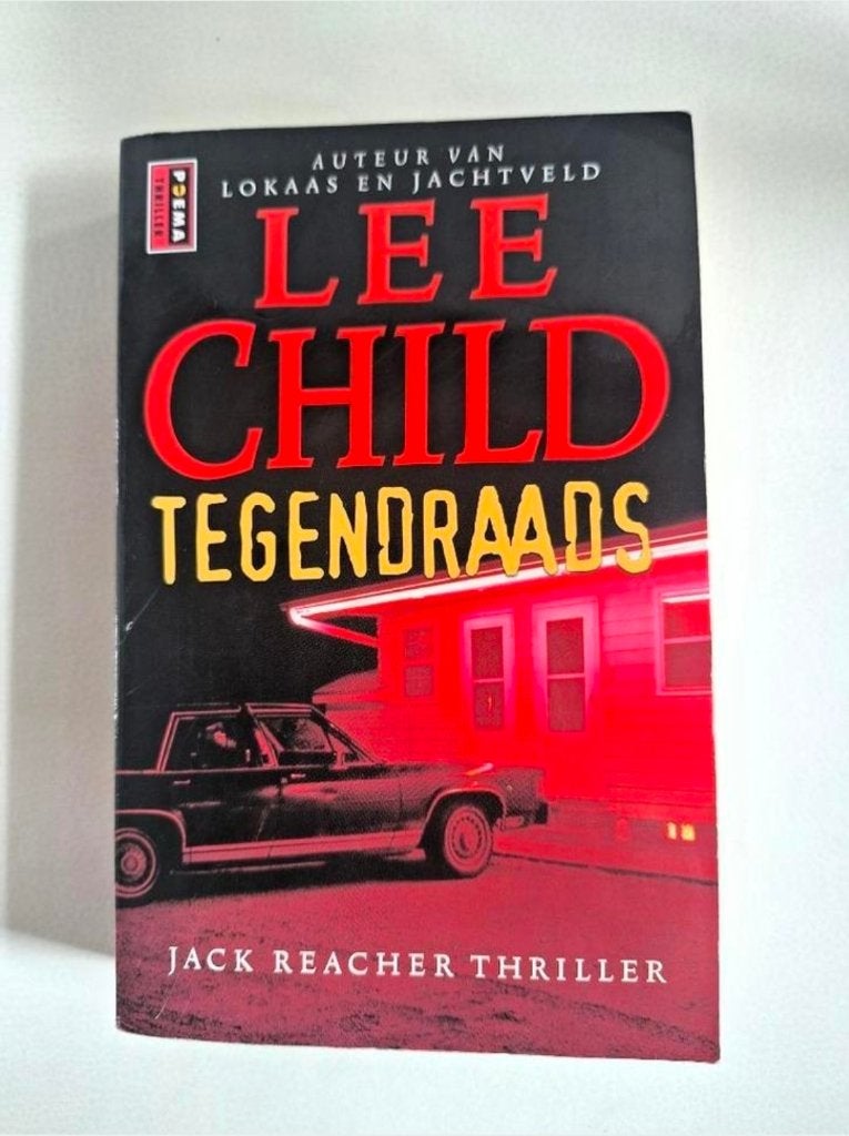 Tegendraads – Lee Child, Ophalen of Verzenden, Zo goed als nieuw, Lee Child