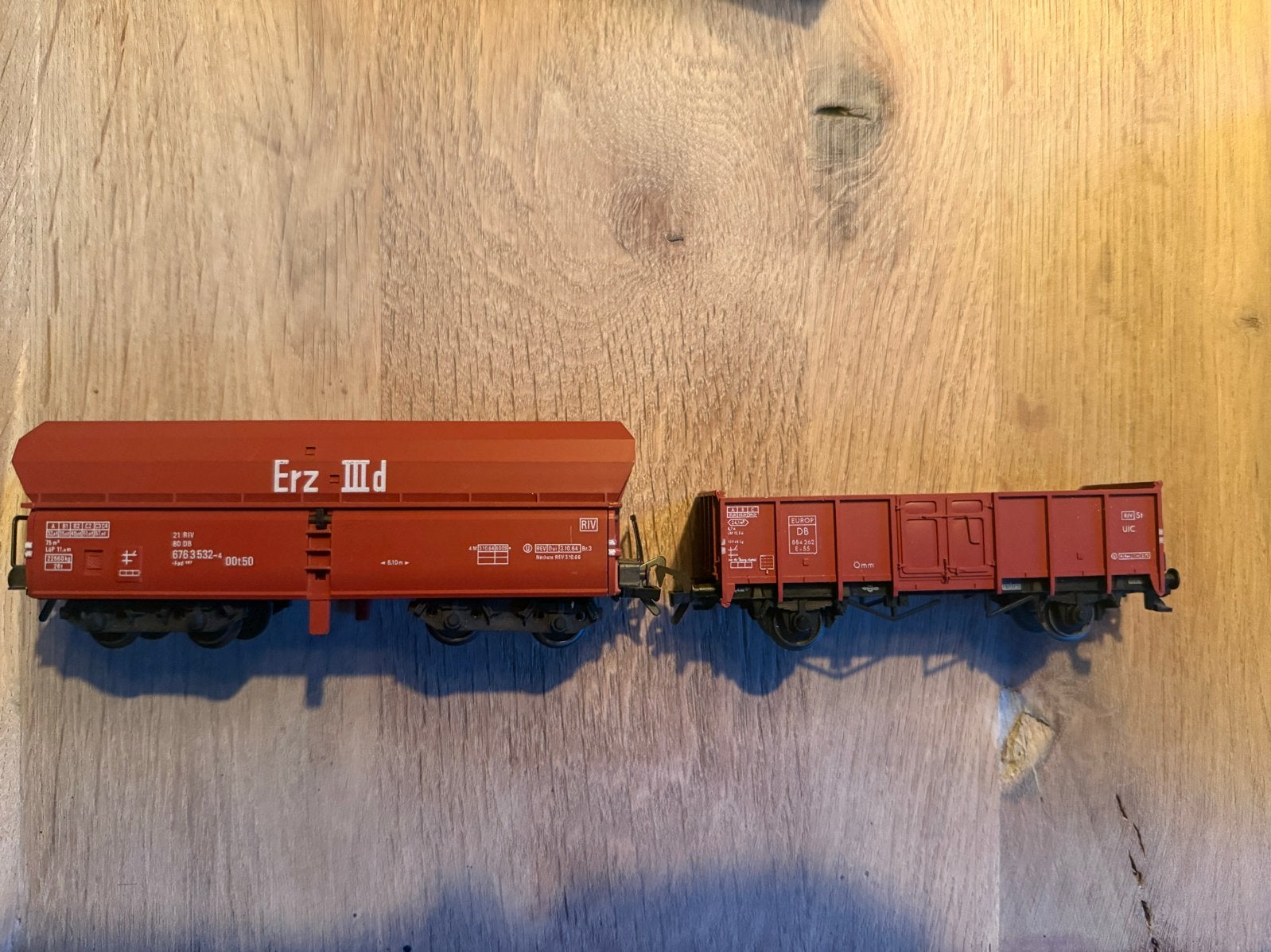 Fleischmann Ertswagen Erz IIId - Zo goed als nieuw, Wisselstroom, Fleischmann, Wagon, Ophalen of Verzenden