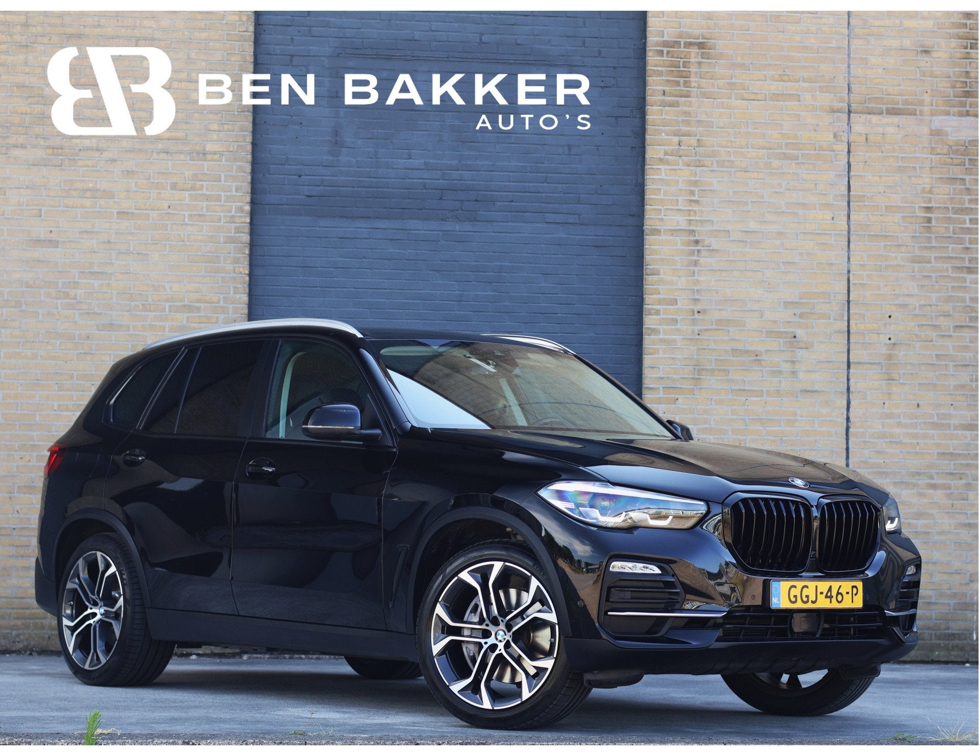 BMW X5 xDrive45e ACC | Luchtvering | Haak | 6-Cilinder PHEV, Auto's, Gebruikt, 394 pk, Zwart, Leder