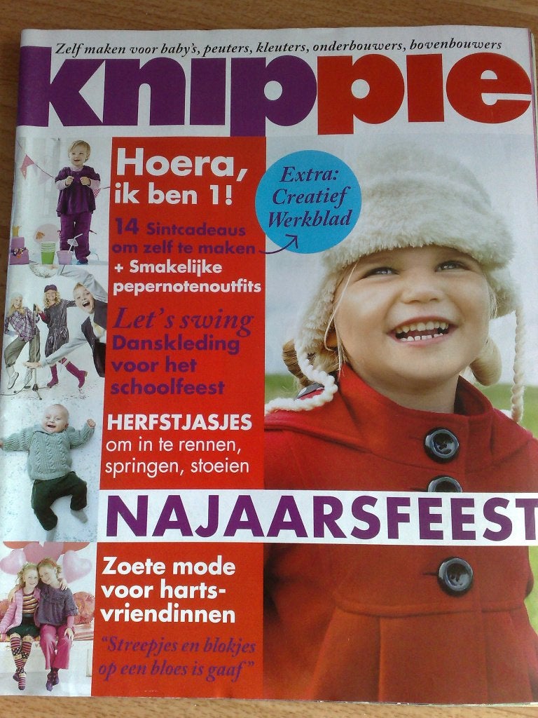 Knippie leuke patronen , nr: 5 oktober / november 2009, Verzenden, Zo goed als nieuw, Kind, Knippie