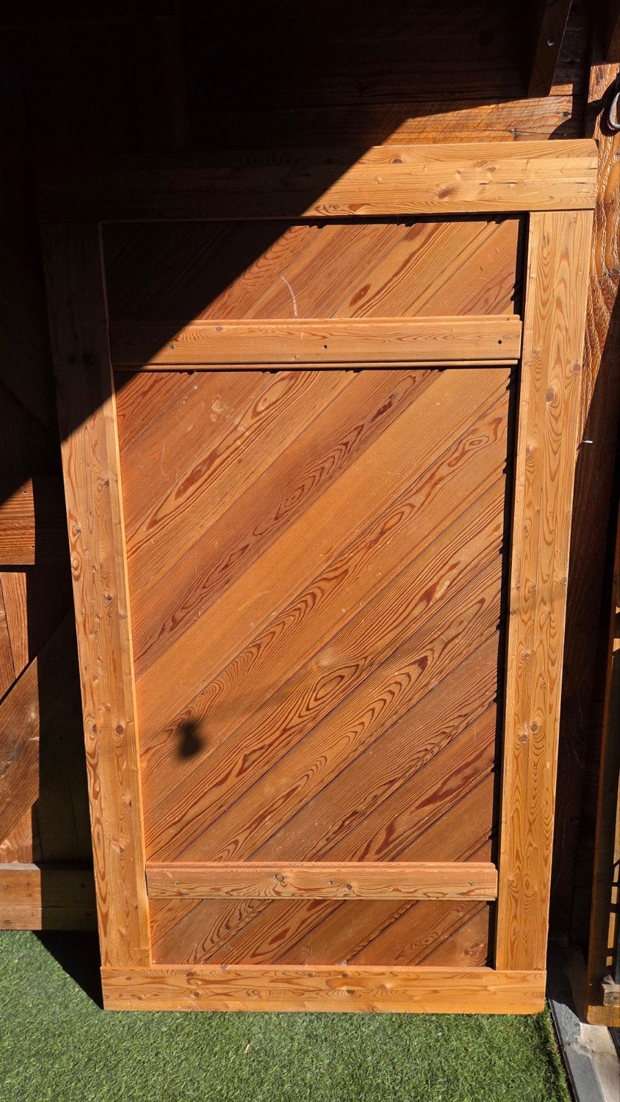 Tuindeur stevig/masief, Ophalen, Hout, Minder dan 3 meter, 1 tot 2 meter