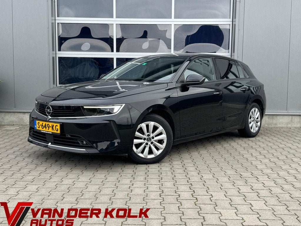 Opel Astra 1.2 Business Edition | LED | CarPlay | Cruise | N, Auto's, Voorwielaandrijving, Euro 6, Zwart, Origineel Nederlands