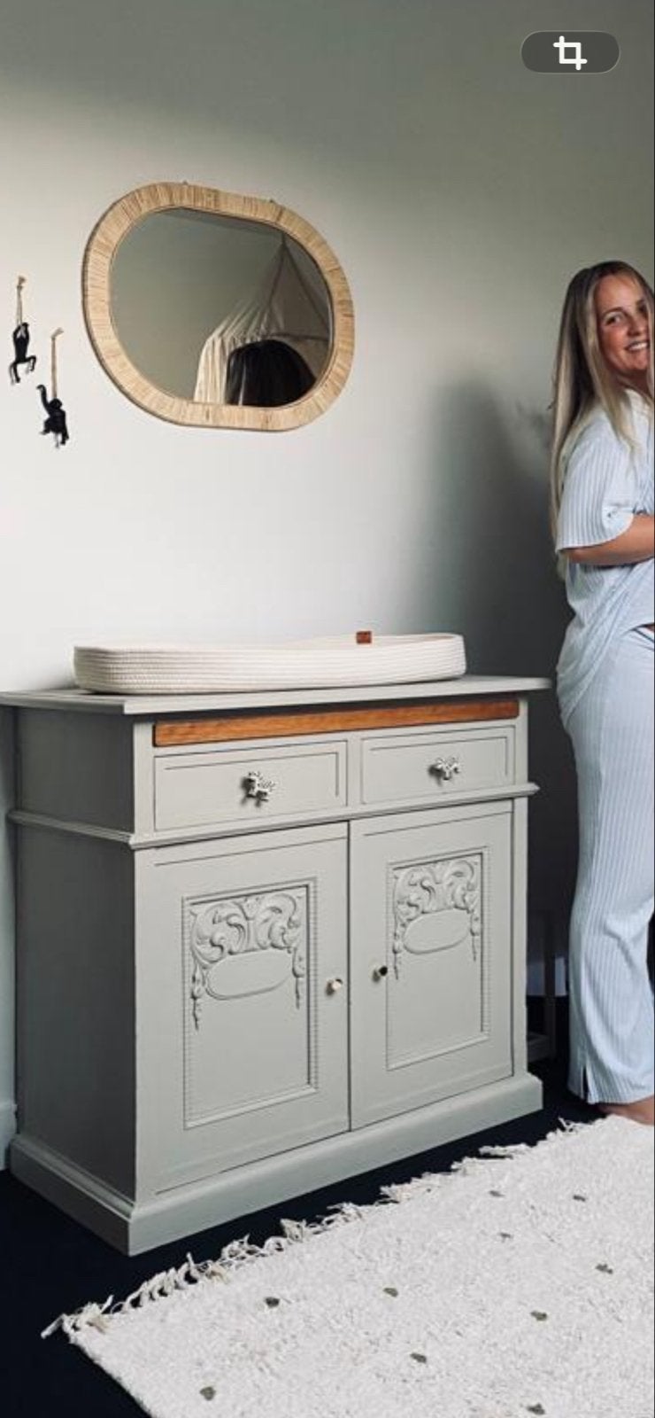 Commode baby, Kinderen en Baby's, Kinderkamer | Commodes en Kasten, Ophalen, Gebruikt, 50 tot 70 cm, 100 cm of meer