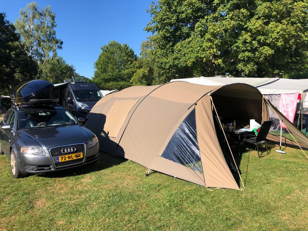 Falco Havik 4000 tent, Caravans en Kamperen, Ophalen, Gebruikt, Tot en met 4