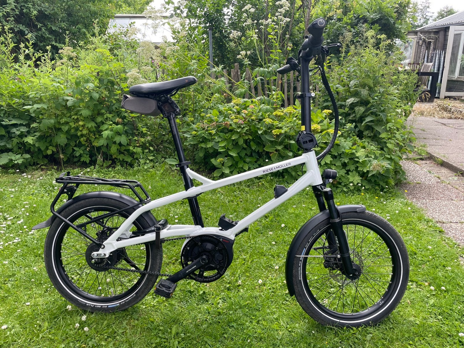 Riese en Muller Tinker, Fietsen en Brommers, Fietsen | Vouwfietsen, Gebruikt, Overige merken, Deels opvouwbaar, Ophalen