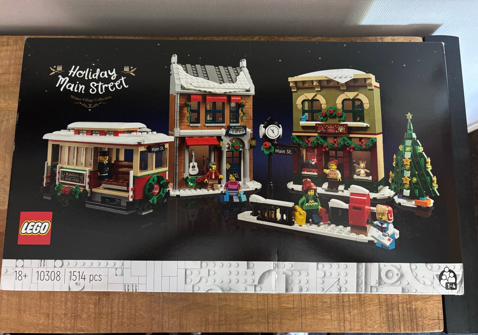 Lego 10308 Holiday Main Street - Nieuw en Geseald, Overige thema's, Nieuw, Ophalen of Verzenden, Complete set