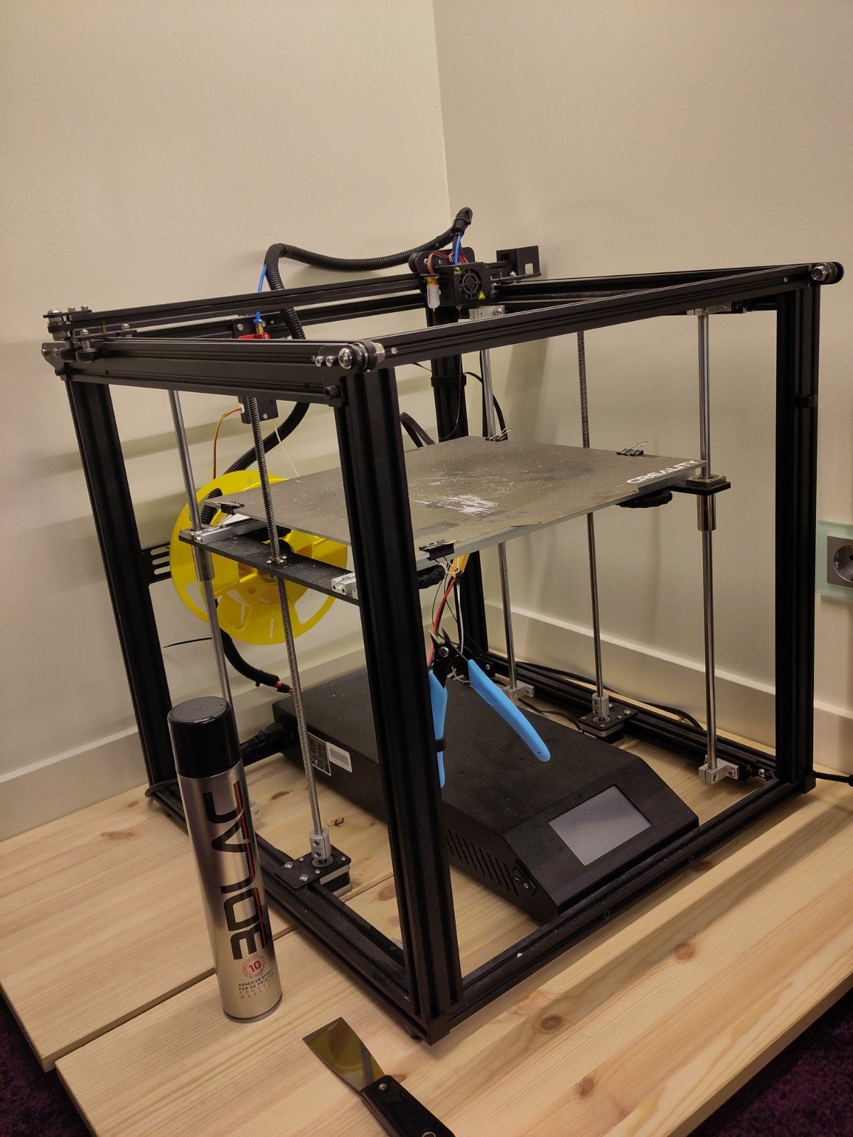 3D printer Ender 5 plus met upgrades en fillament, Ophalen, Zo goed als nieuw, Creality Ender 5 plus, Filament