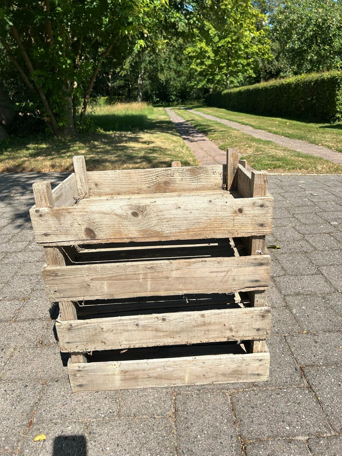 Aardappel / bollen- 4x (52x38x14) en 2 (60x43x18 / 60x43x22), Doe-het-zelf en Verbouw, Ophalen, Gebruikt, 50 tot 75 cm, Minder dan 40 cm