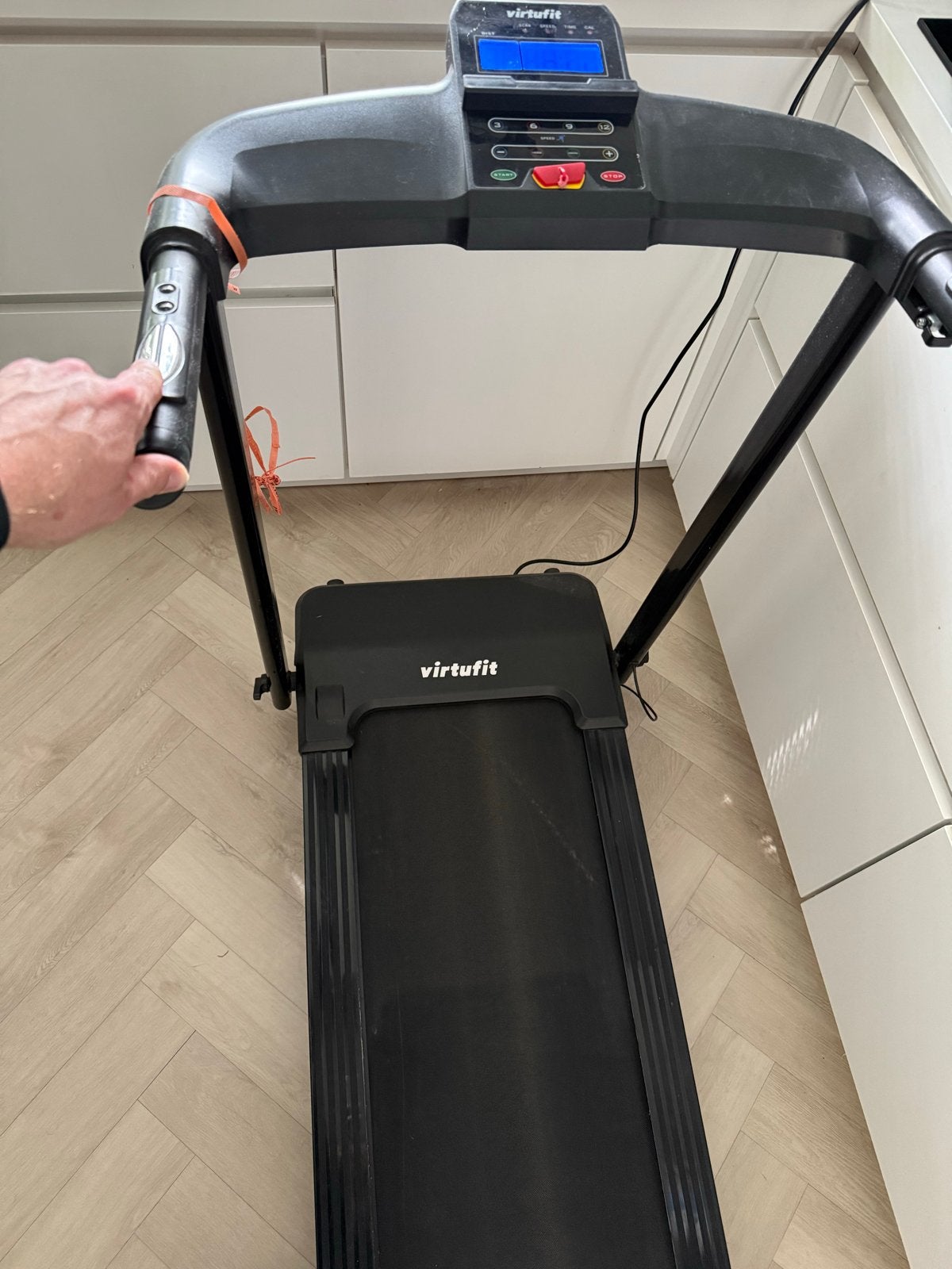 Virtufit Loopband opklapbaar t.e.a.b., Ophalen, Gebruikt, Metaal, Loopband