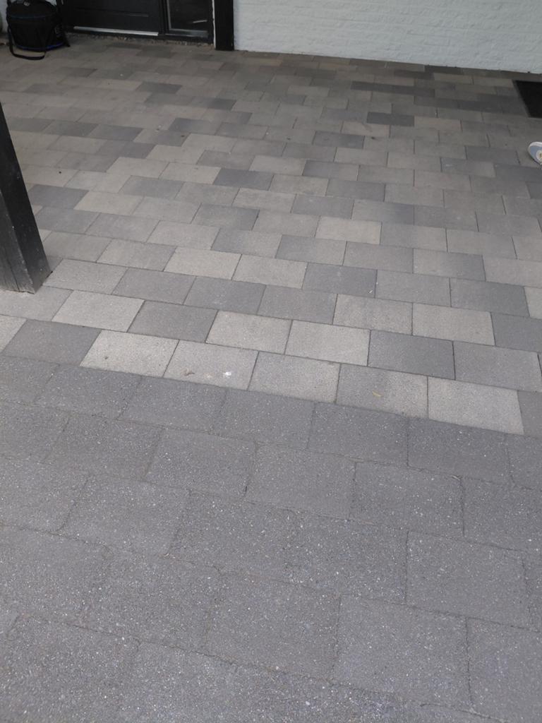 Tegels 20x30 cm, ca. 98 m² - Grijs, Ophalen of Verzenden, Gebruikt, Beton, Terrastegels