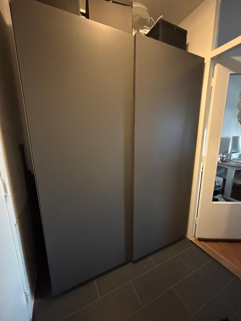 Ikea PAX / HASVIK kast met schuifdeuren, Ophalen, Met plank(en), 100 tot 150 cm, 200 cm of meer