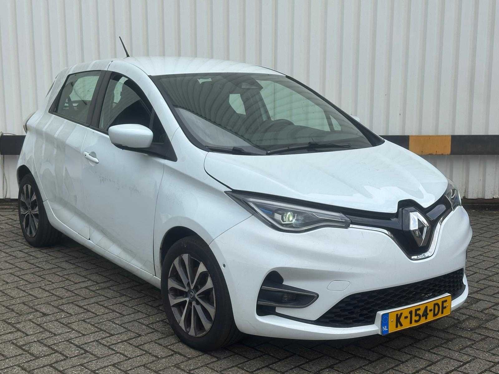 Renault ZOE R135 Zen 52 kWh automaat, K-154-DF, 136 pk, Gebruikt, 180 min, Wit