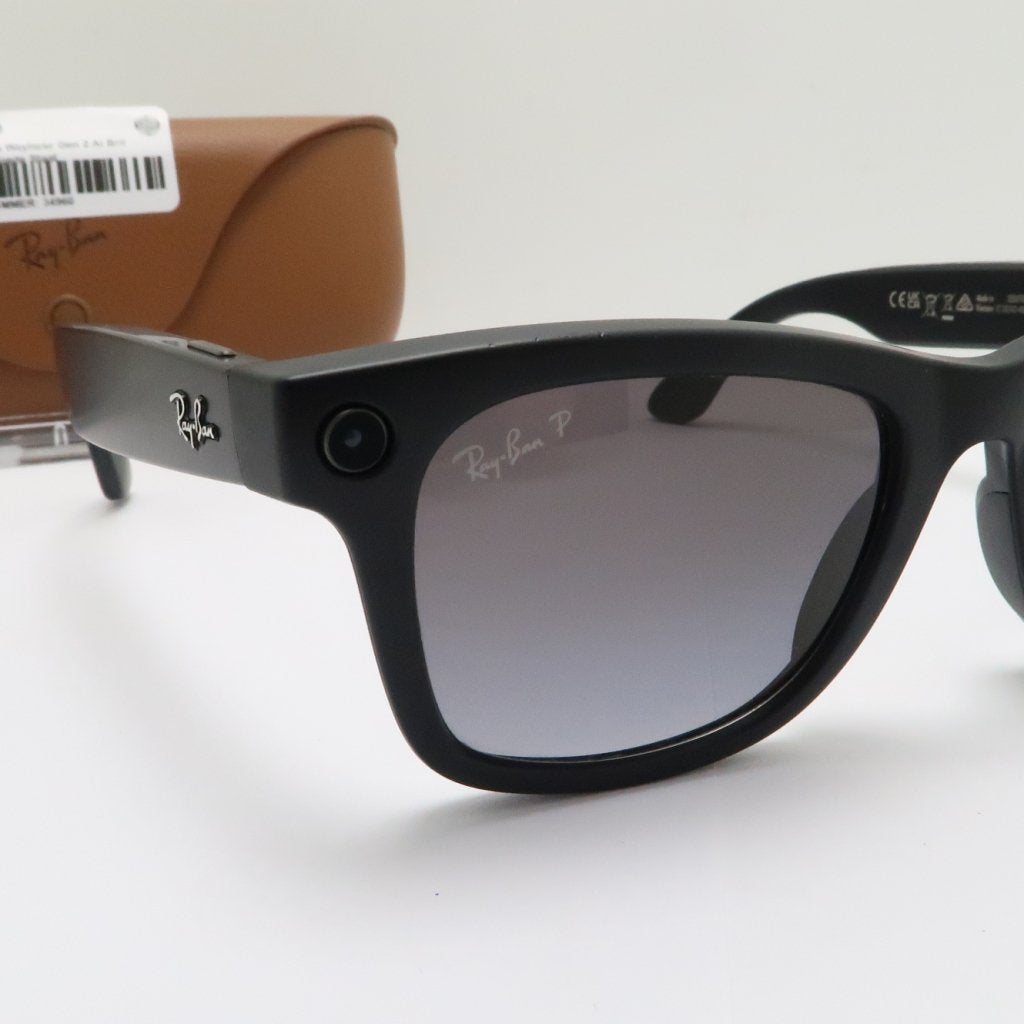 Ray-Ban Meta Wayfarer Gen 2 Ai Bril Polarised | Goede Staat, Ray-Ban, Zo goed als nieuw, Support@rayban.com, Luxottica Group, 2 Via S. Marco
Milan 20121
Italy