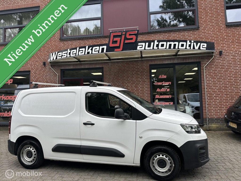 Citroen Berlingo bestel 1.5 BlueHDI Club, Auto's, 4 cilinders, Citroën, Wit, Origineel Nederlands