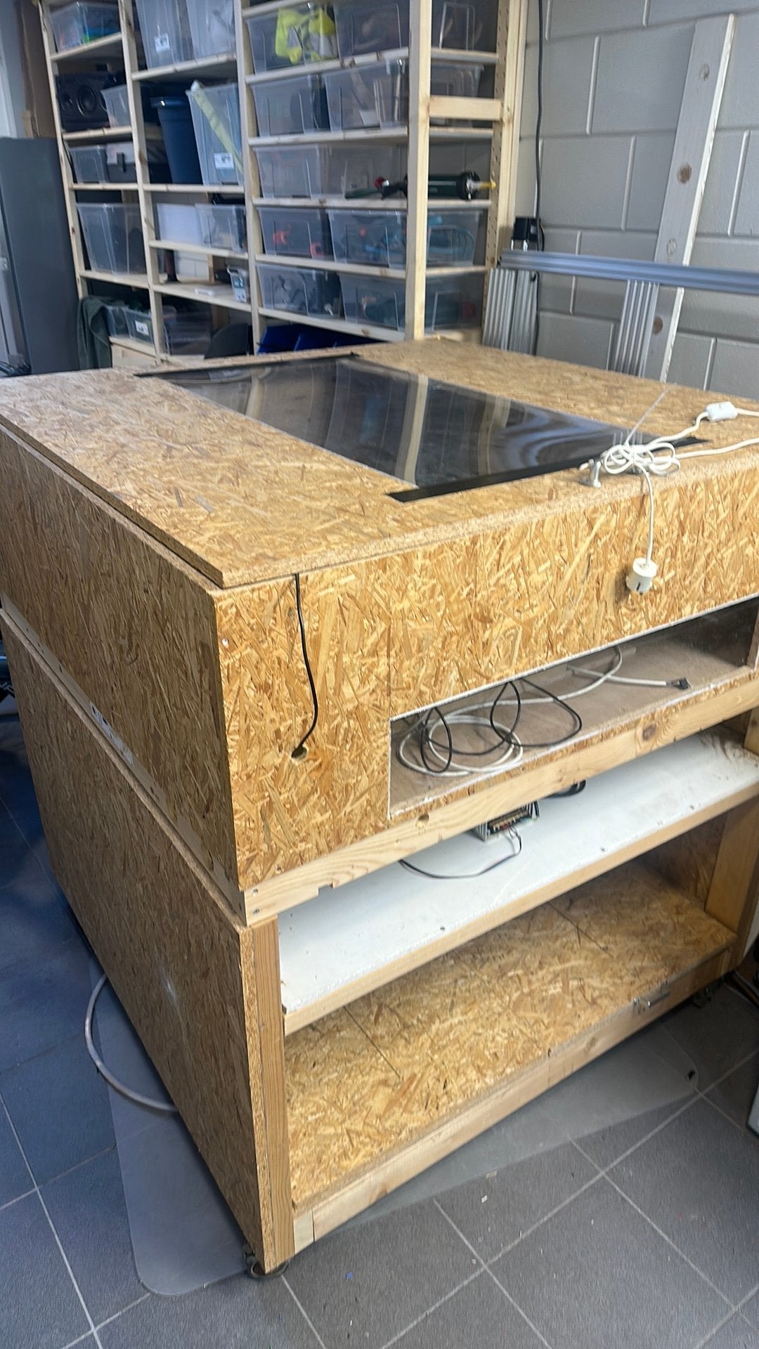 Zelfbouw CNC-router 1x1m — gekalibreerd, GRBL - USB, Ophalen, Gebruikt, Elektrisch, Overige soorten