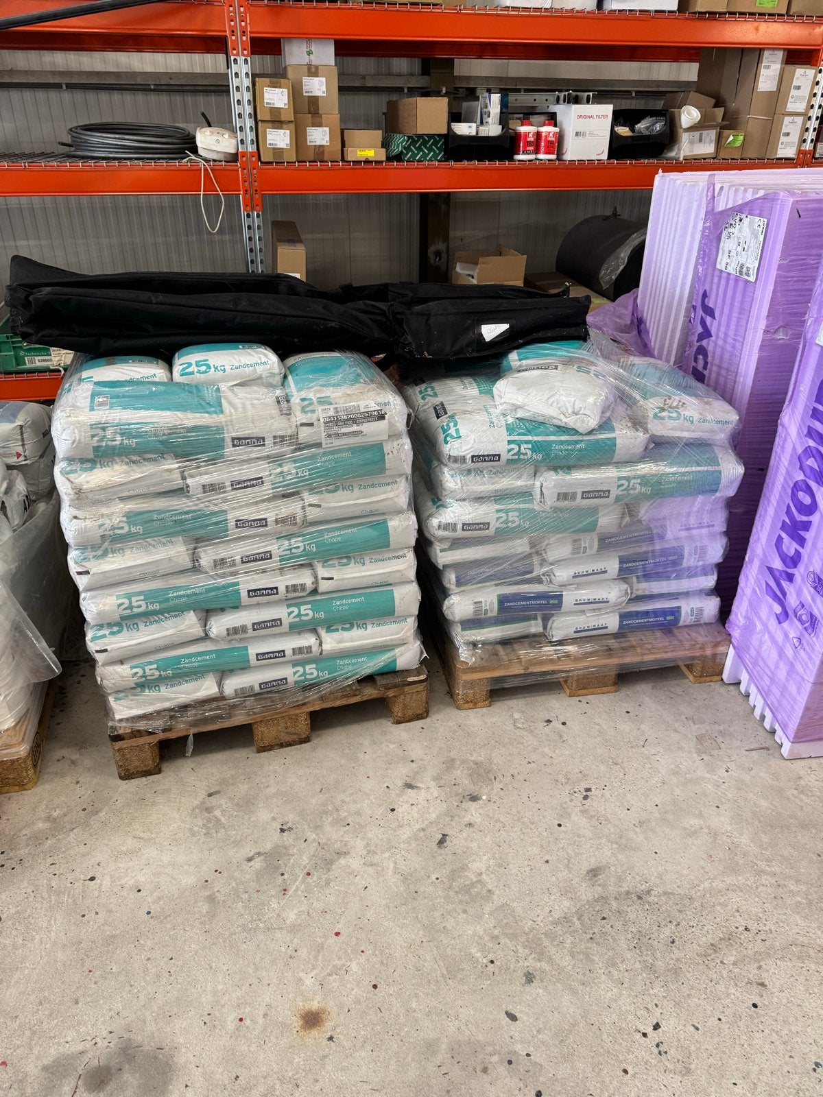 Gamma Chape Zandcement 25 kg - Voor vloeren en tegelwerk, Ophalen, Nieuw