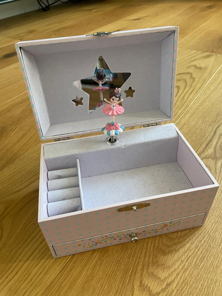 Muziekdoos ballerina, Ophalen of Verzenden, Gebruikt, Ontdekken, Met geluid