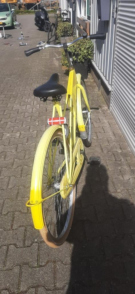 Opvallende gele stationsfiets !, 50 tot 53 cm, Ophalen of Verzenden, Gebruikt, Overige merken