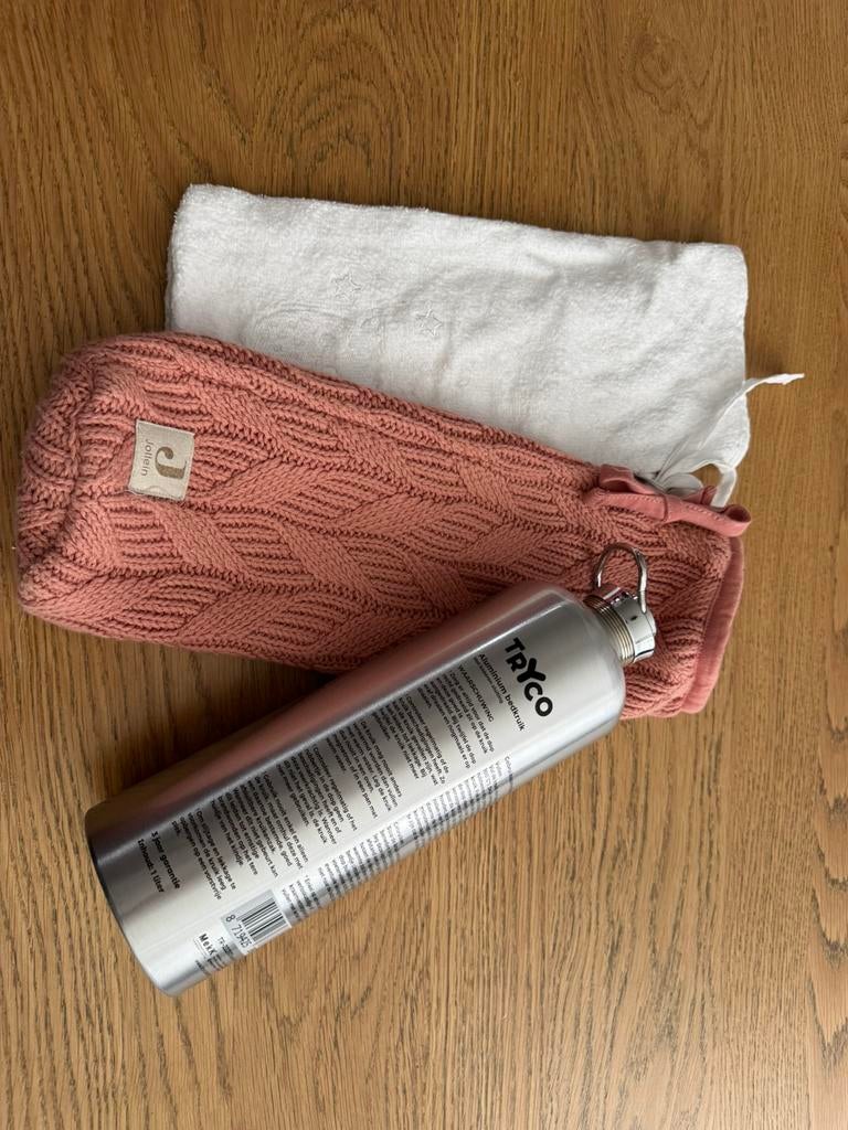 Bedkruik baby met hoesjes, Ophalen, Jongetje of Meisje, Wit, Dekbedovertrek