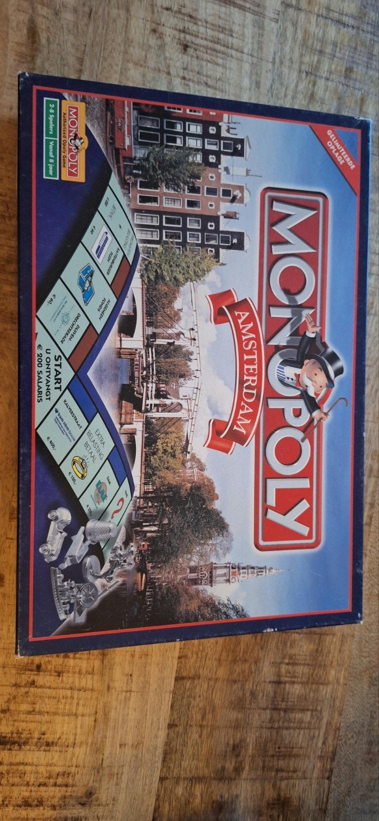 Monopoly Amsterdam Editie, Drie of vier spelers, Ophalen of Verzenden, Gebruikt, Identity Games