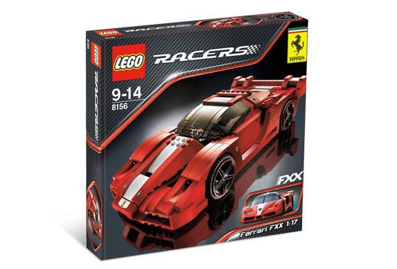 LEGO 8156 Ferrari FXX 1:17 RACERS, Compleet, Gebruikt, Lego, Ophalen of Verzenden