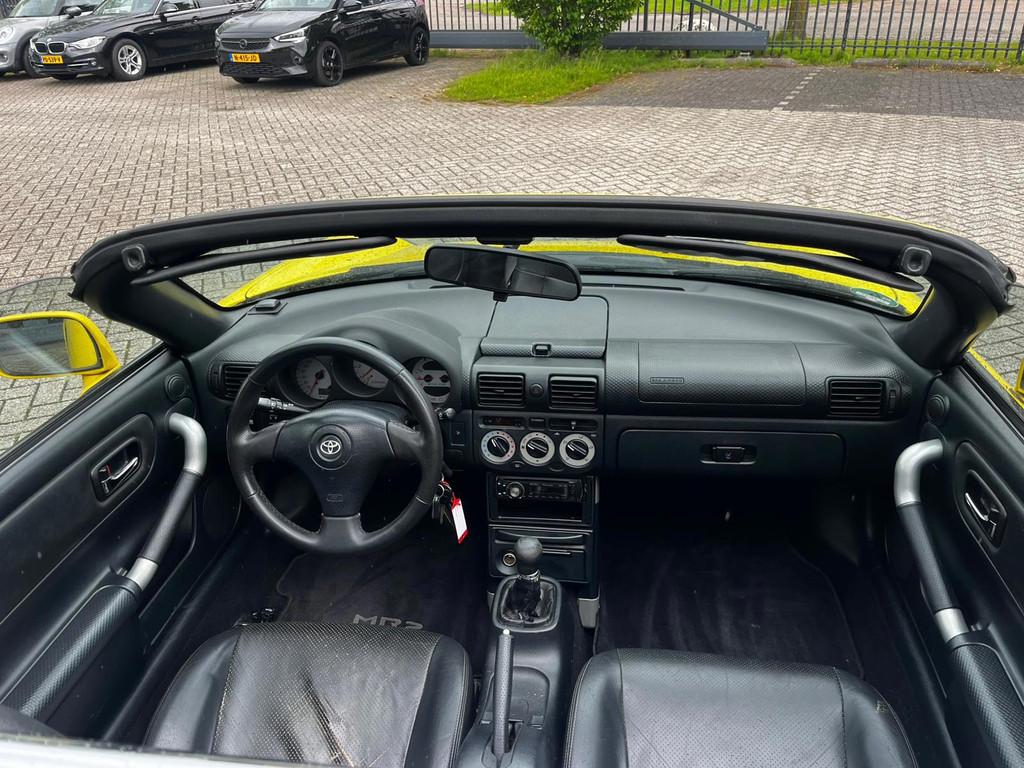 Toyota MR 2 1.8-16v VVT-i Sp.Ed. (Inruilkoopje), 4 cilinders, Cabriolet, Bedrijf, Handgeschakeld