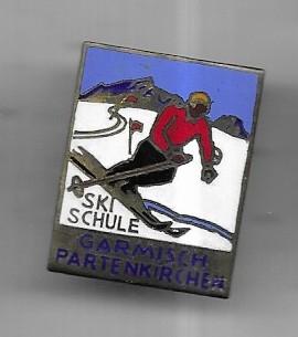 EMAILE SKI SPORT BROCHE SPELD, Ophalen of Verzenden, Gebruikt, Sport, Speldje of Pin