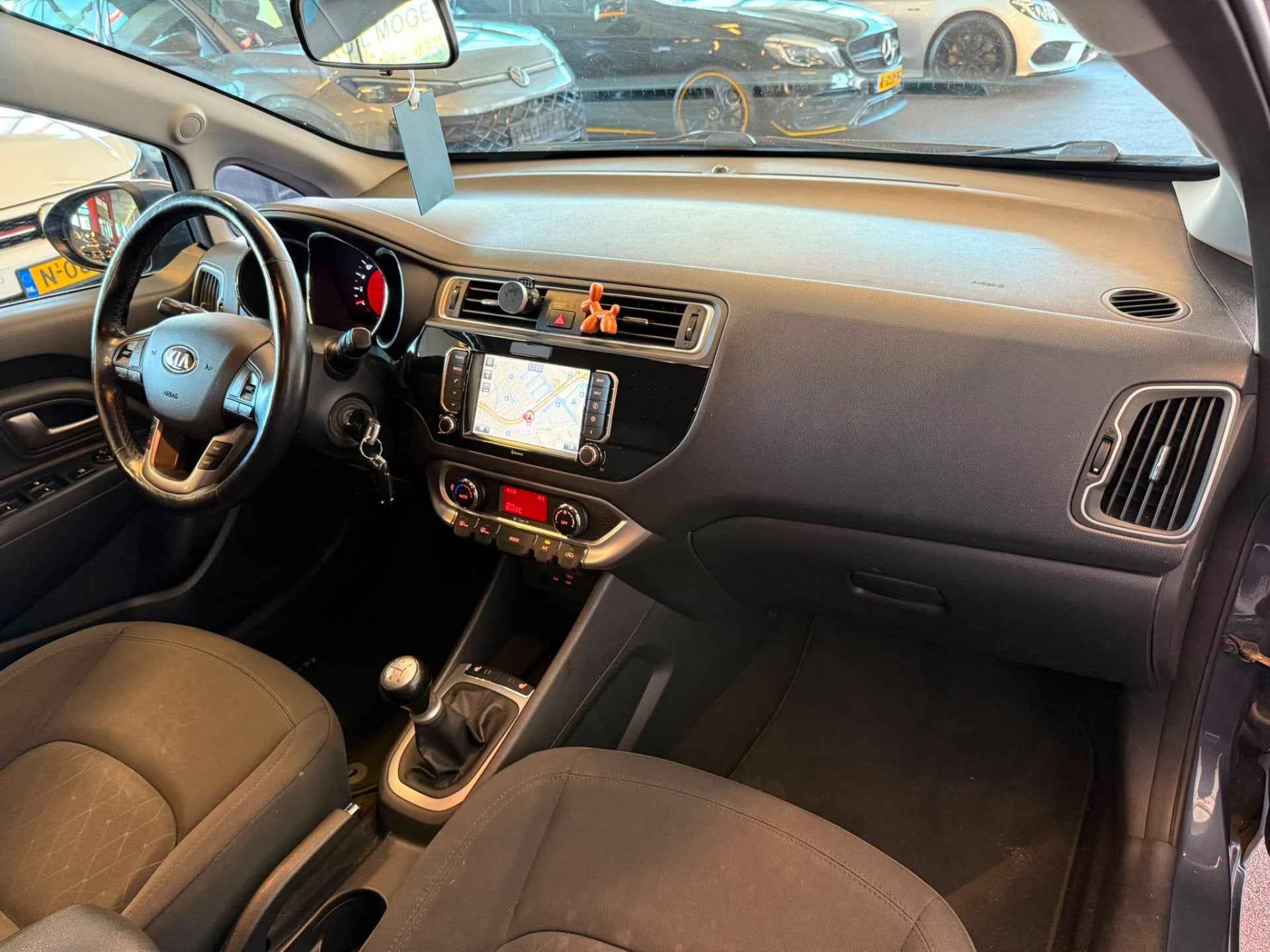 Kia Rio 1.2 CVVT ExecutiveLine | Achteruitrijcamera | Stoel+, 4 cilinders, Met garantie (alle), Blauw, Origineel Nederlands